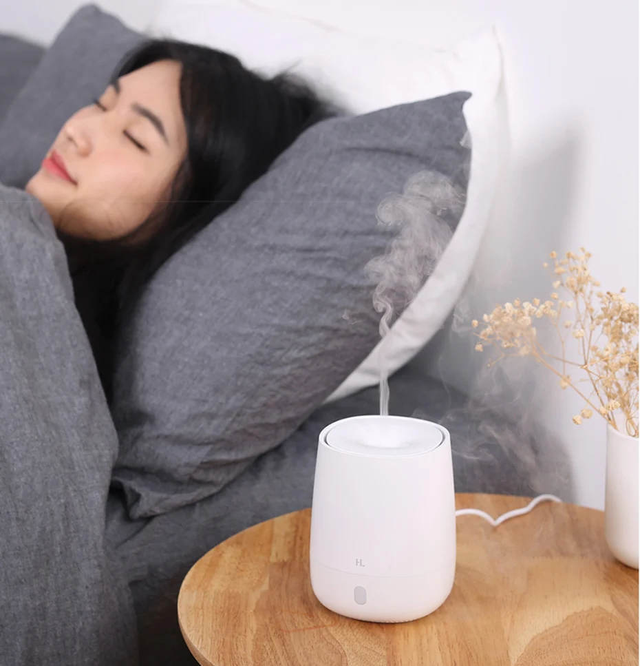 Xiaomi Youpin HL Портативный USB мини воздушный диффузор для ароматерапии и увлажнитель 120 мл тихий ароматический Туман чайник 7 светильник цвета для дома и офиса