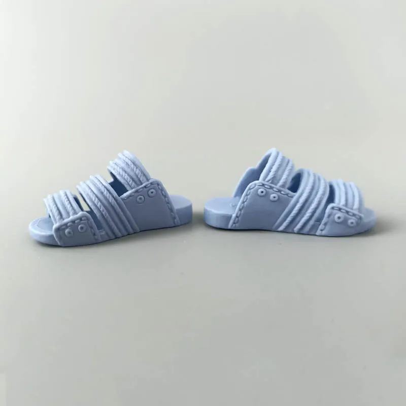 Blue Fashion Doll Shoes For Barbie's Boyfriend Prince Ken Casual Slippers Boy Men 1/6 BJD Dolls Accessories Kid Toy | Игрушки и