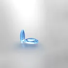 Высокое качество диаметр оптической линзы 40 мм Фокусное Длина 60 мм оптический Стекло выпуклая линза для светодиодной двойная выпуклая линза для проектора