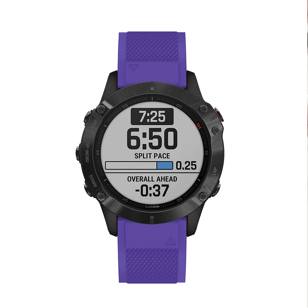 22 мм силиконовый ремешок для Garmin Fenix 6/5/5 Plus Quick Release Band для Garmin Forerunner 935/Instinct/Quatix 5 Smart Watch band