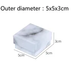 Модные яркие квадратные ювелирные изделия коробок 5x5x3 см ожерелье кольцо коробка ювелирных изделий разноцветный Ювелирная упаковка коробки подарка серьги Дисплей