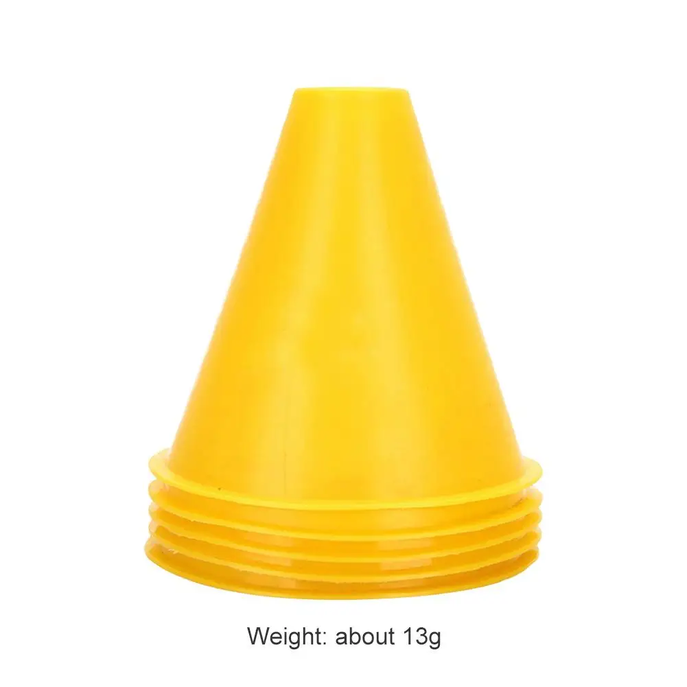 

Durable Marker Cones Delicate Texture 10x Marker Cones Roller Skating Football Soccer Marking Cup Training Equipment