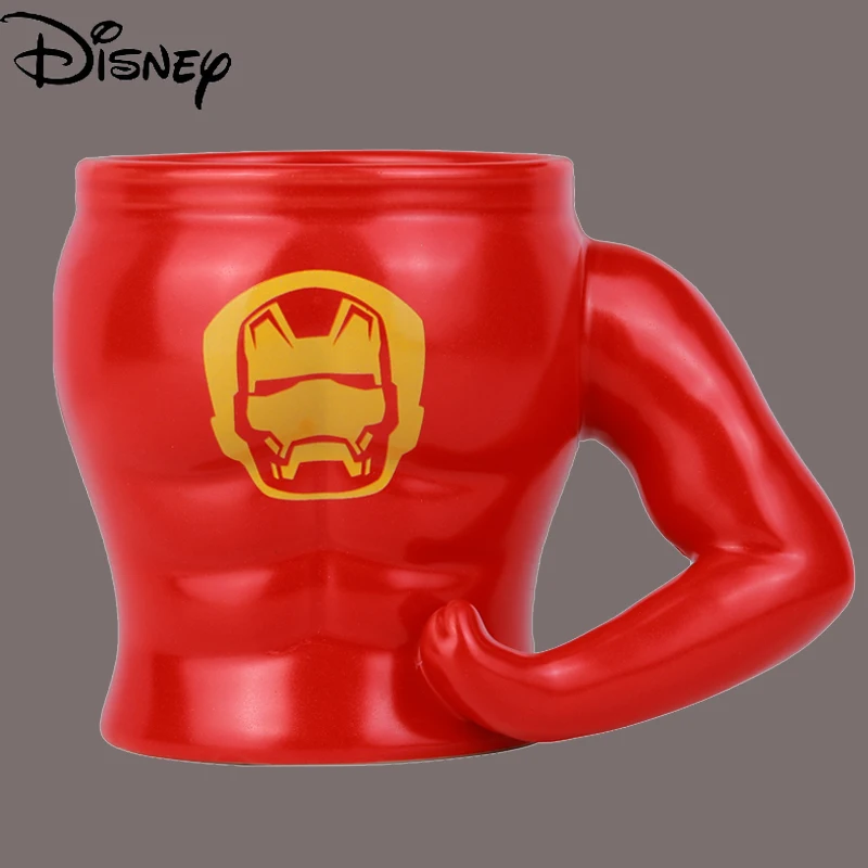 

Marvel American Ceramic Coffee Cup Avengers Cup Mug Iron Man Spiderman Creative Trend Cup