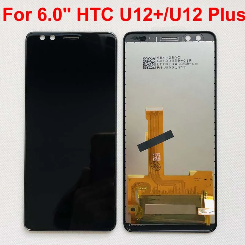 

ЖК-дисплей и сенсорный датчик в сборе для HTC U12 +/U12 Plus, 6,0 дюйма, 2880*1440