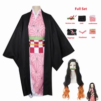 adult demon slayer kimetsu no yaiba woman anime kimono kamado nezuko cosplay costume
