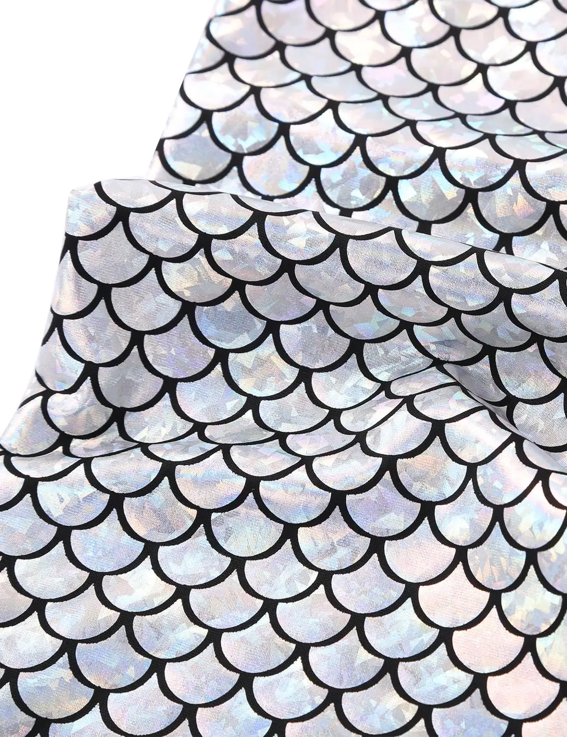 Мужские брюки взрослые мужчины блестящие Русалка рыбные весы печать средней