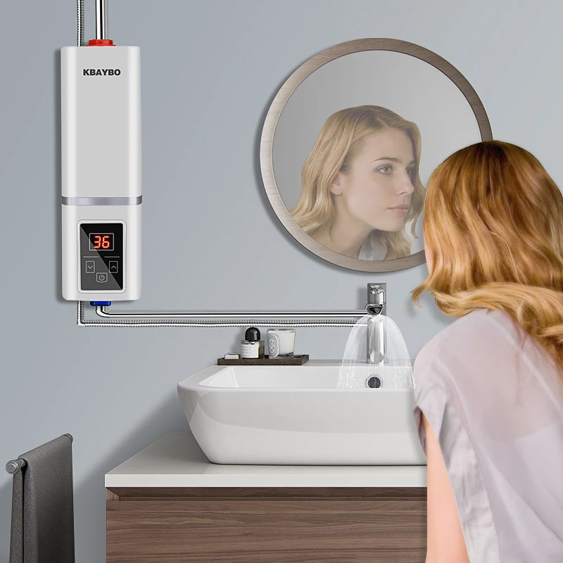 Мгновенный нагреватель воды 5500 Вт 55 градусов по Цельсию | Бытовая техника