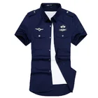 Новая летняя рубашка в стиле милитари для мужчин 2020, хлопковая Повседневная рубашка с коротким рукавом, Мужская тактическая рубашка большого размера, Airborne, 101, Camisa Militar