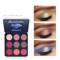 9 colors eyeshadow palette waterproof makeup palette matte shimmer pigmented powder make up warm earth color eyeshadow