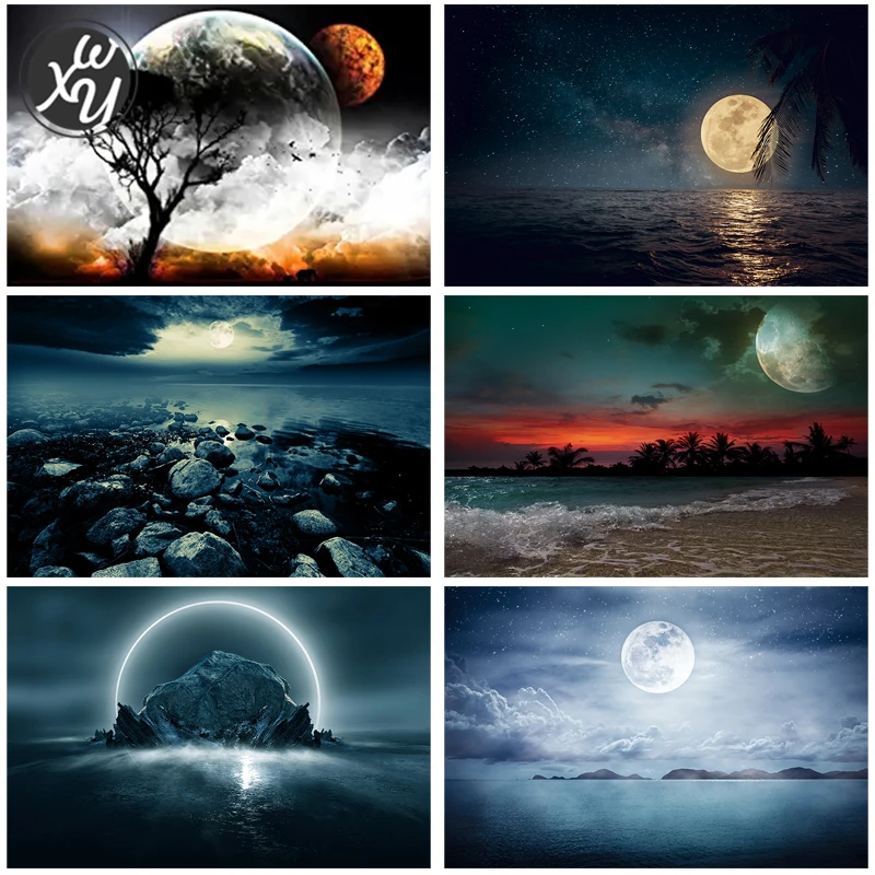 Набор для алмазной вышивки Луна | Дом и сад