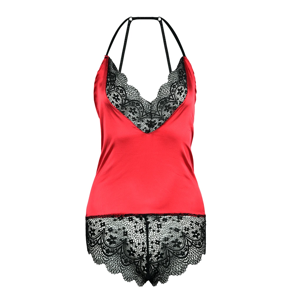 Комбинезон женский кружевной Шелковый с ресничками | Тематическая одежда и