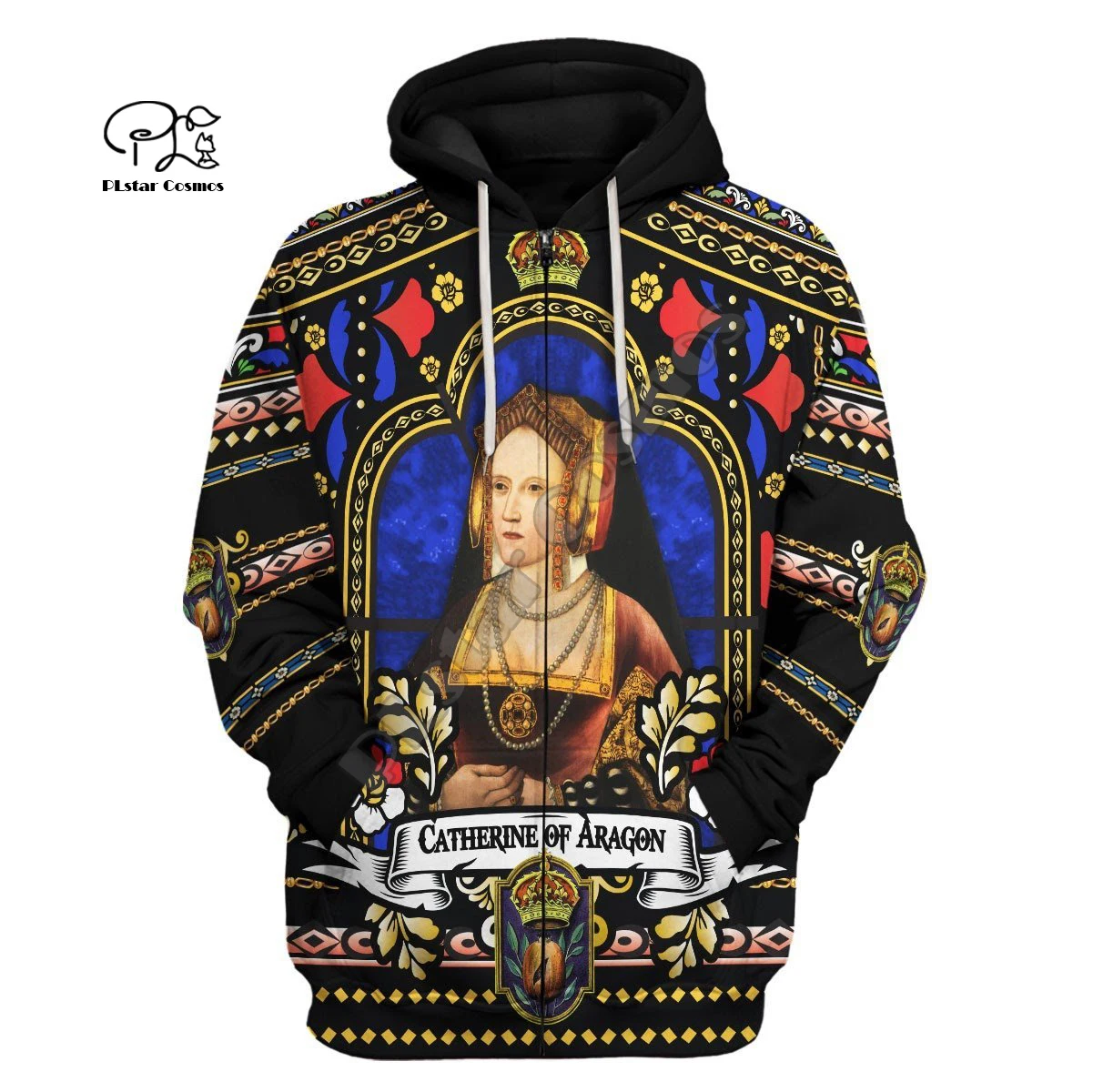 

PLstar Cosmos 3D Vintage Cospaly Royal Court 2021NewFashion Harajuku Streetwear Funny Men/Women Casual Hoodies/Sweatshirt/Zip T7