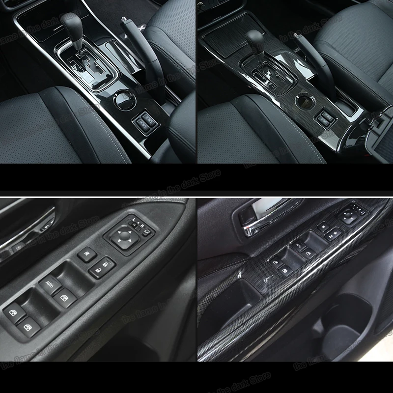 Lsrtw2017 Автомобильный Центральный пульт управления панель окном для Mitsubishi Outlander 2016