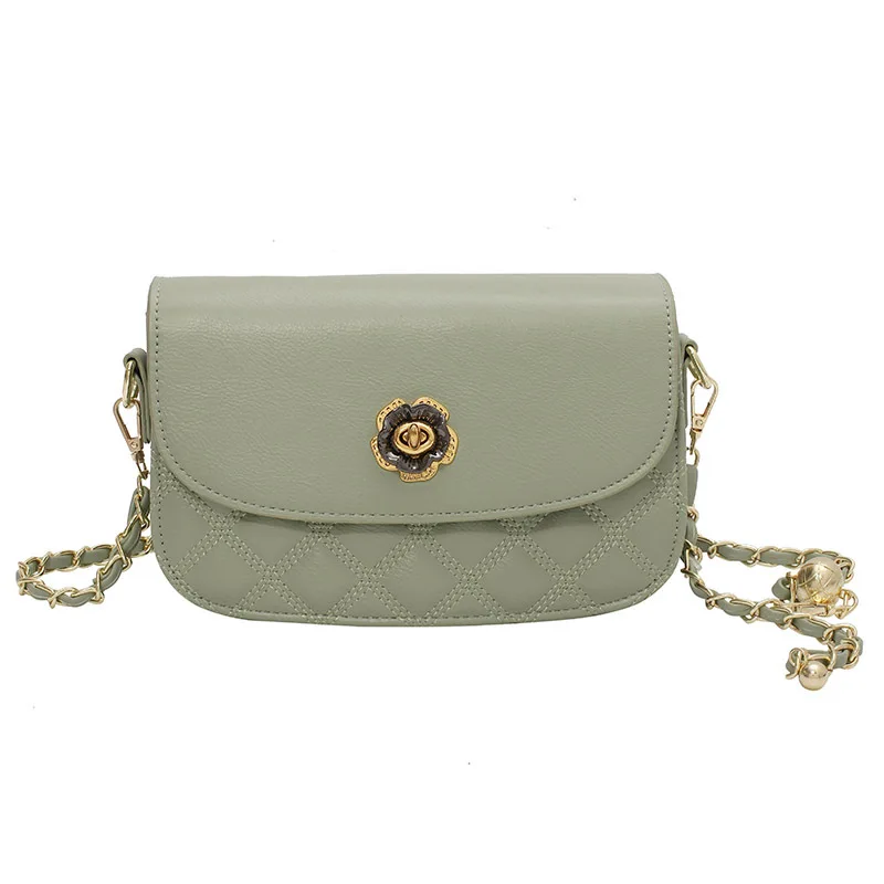 

Lingge Bag Female 2021 New Trend Bag Single Shoulder Chain Bag Female Messenger Bag