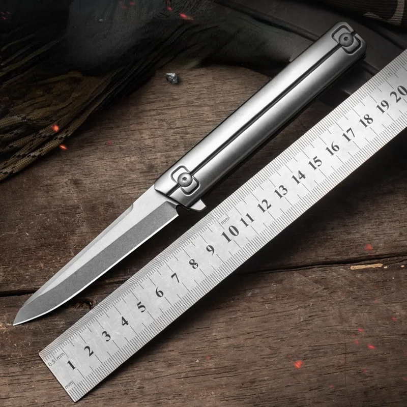 

Folding Pocket Knife Outdoor Self-defense Portable Mini Sharp Camping Fruit