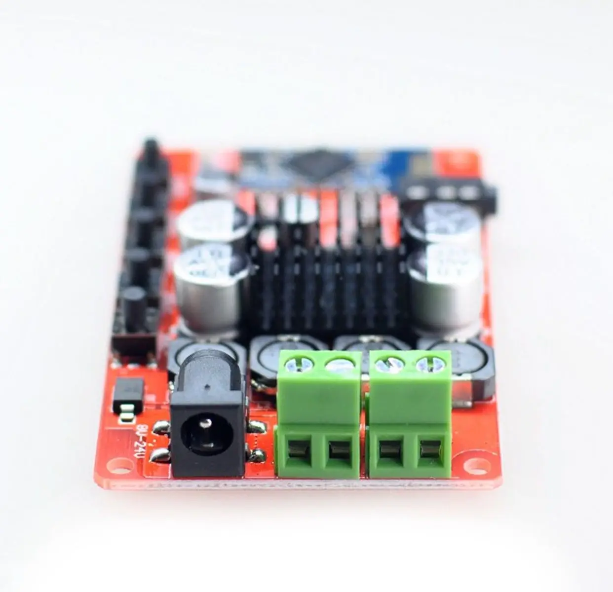 Профессиональный TDA7492 50 Вт* 2 двойной беспроводной Bluetooth 4,0 аудио приема цифровой усилитель мощности доска с акриловой оболочкой