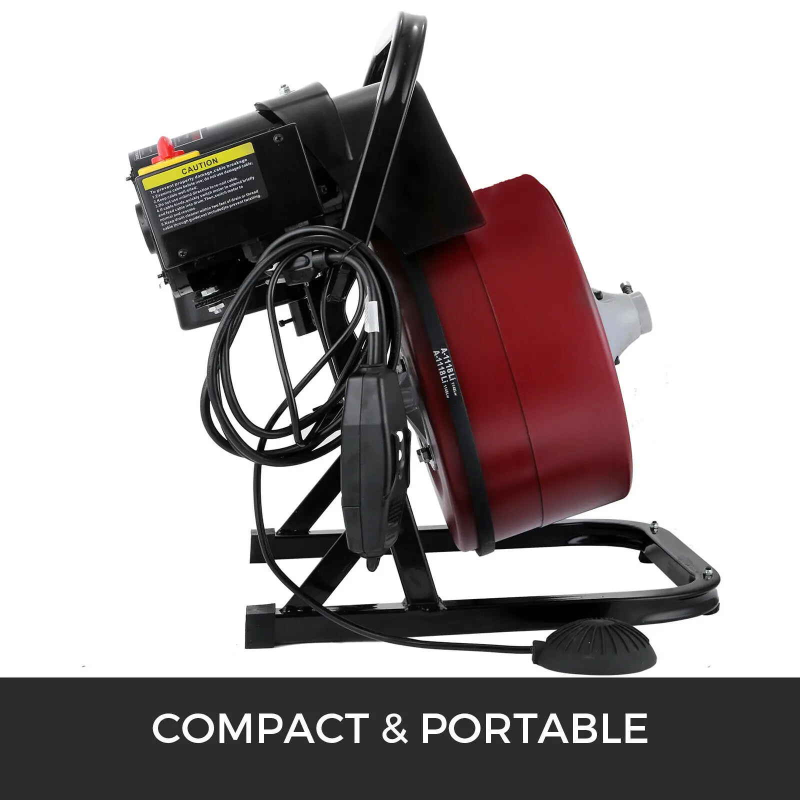 売る 下水道排水スパイラルクリーナー商業 50ft 1/2