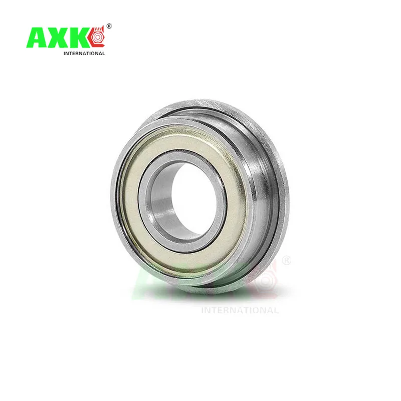 AXK 10PCS MF52ZZ to MF148ZZ Flange bearing MF63 MF74 MF84 MF83 MF85 MF105 MF106 MF126 MF128 MF137 ZZ Deep Groove ball bearing