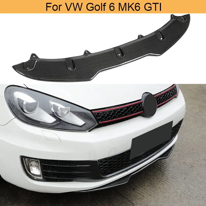 Передний бампер для автомобиля спойлер подбородка Volkswagen VW Golf 6 VI MK6 GTI 2010 2013