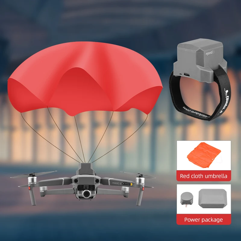 

for DJI Mavic 2 Pro Air Drone Universal Flight Safety Parachute Flight Safety Umbrella Drone Anti-falling Protection Accessories