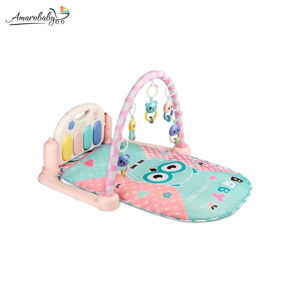 Коврик развивающий игровой AmaroBaby FUNNY BABY ZOO|Развивающие коврики| |