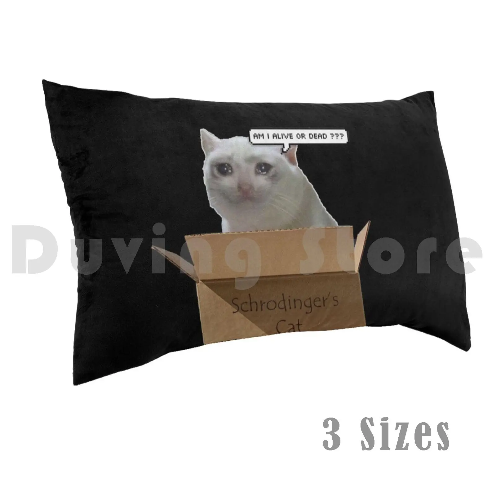 

Наволочка на подушку для кошек Schrodinger & #39 ; S 40x60