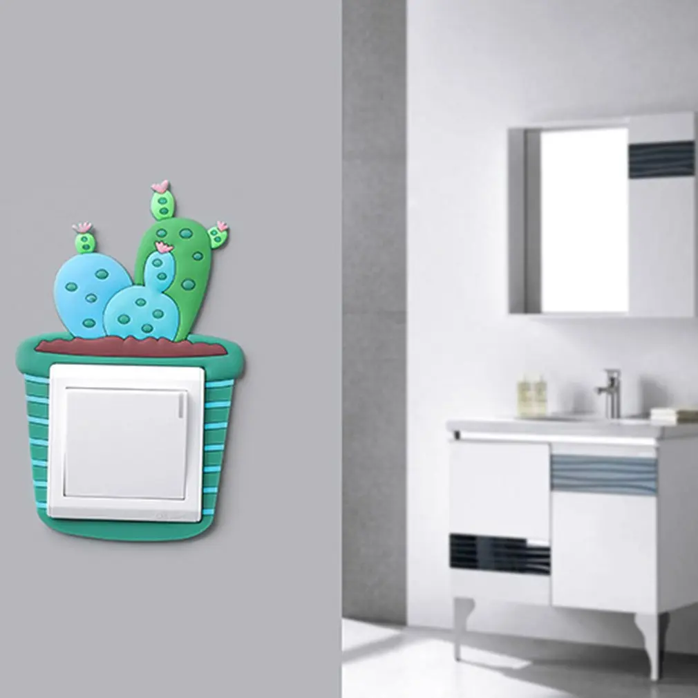 Ночной светильник дизайнерский переключатель наклейка для домашнего декора