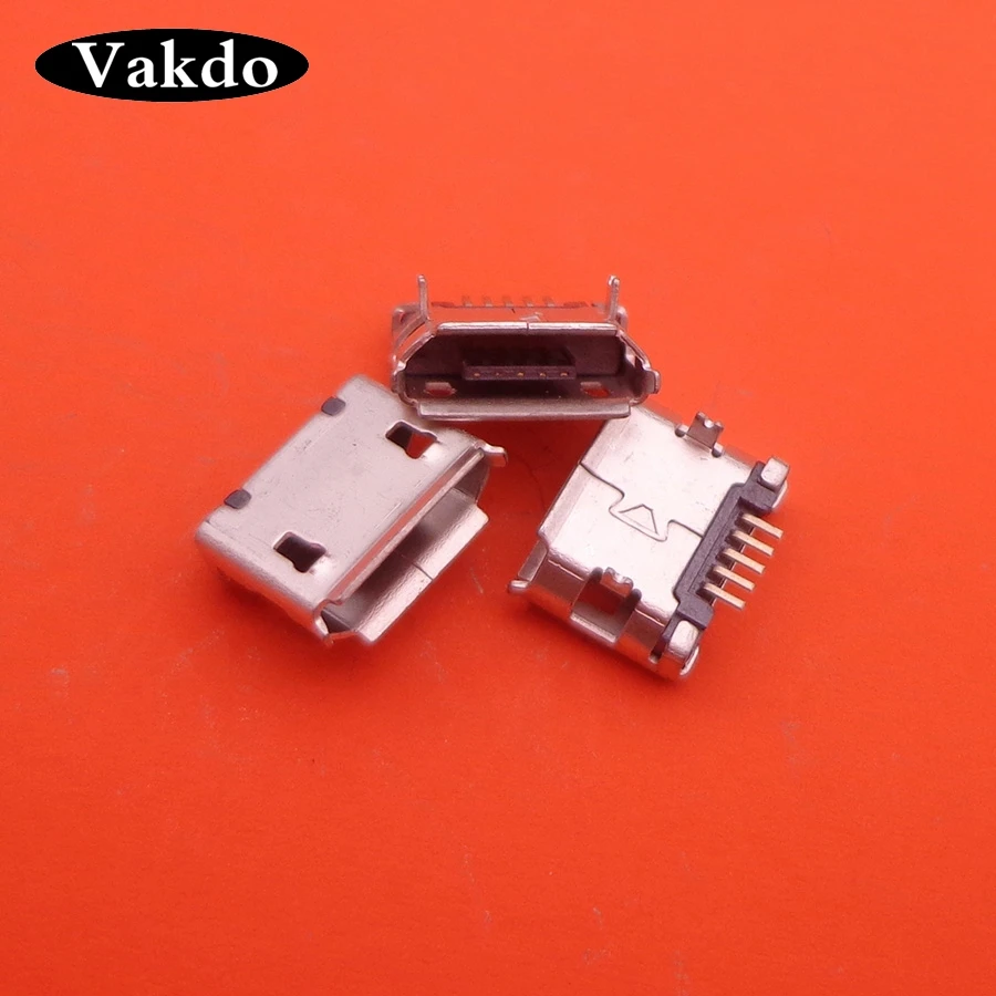 5PIN разъем Micro USB с длинной иглой для зарядки v8 5 9 мм фиксированной стопой длинная