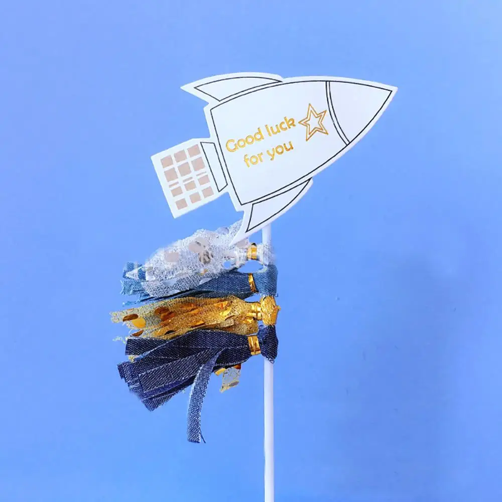 Радуга торт фигурки жениха и невесты Флажки для торта Baby Shower дети были счастливы