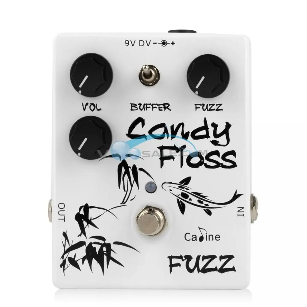 Caline CP-42 Candy Floss Fuzz Guitar Effect Pedal True Bypass Accessories Aluminum Alloy | Спорт и развлечения
