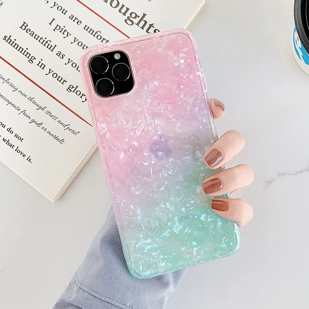 Чехлы LOVECOM Dream для iPhone 11 Pro Max XS XR 6 6S 7 8 Plus X мягкие IMD на весь корпус задняя крышка