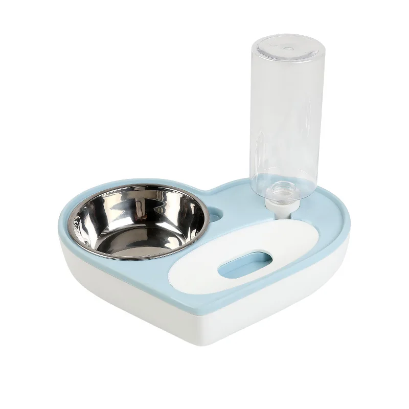 

Creative Automatic Water Injection Pet Bowl Feeding And Water Dual-Purpose Tableware Cat Small/Medium Dog Drinking Fountain