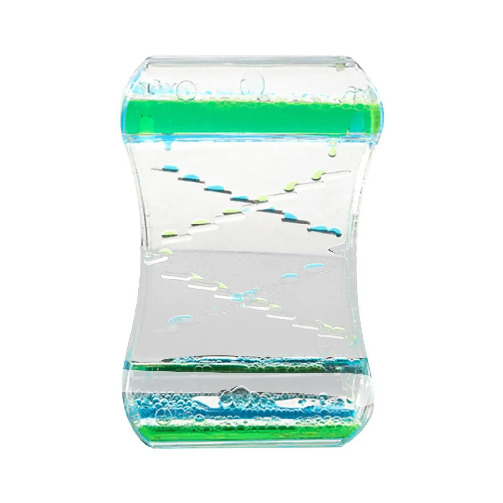 

Антистрессовая игрушка-антистресс, двухцветная масляная лестница, жидкая Капля воды, сенсорное Снятие напряжения, таймер движения, антистр...