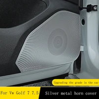 for vw volkswagen golf 7 7 5 2013 2020 mk7 metal horn patch car stickers interior parts automotive accessories automobiles