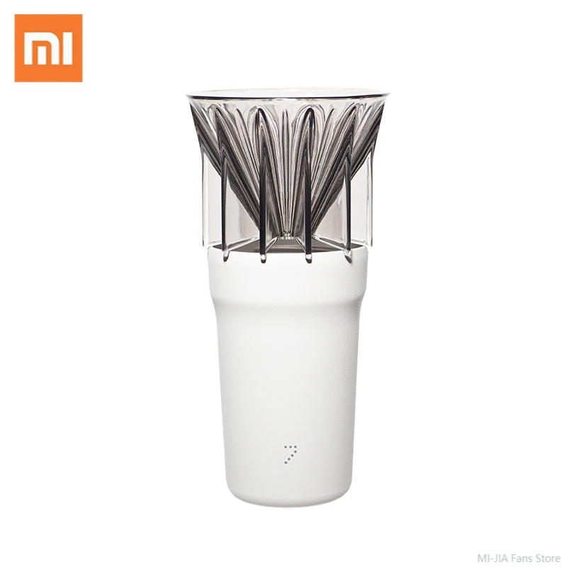 

Xiaomi Youpin 2 в 1, двойная кофейная кружка из нержавеющей стали 304, кофе-машина SEVEN & ME, полукапучино, кофейная пудра, Термокружка для путешествий