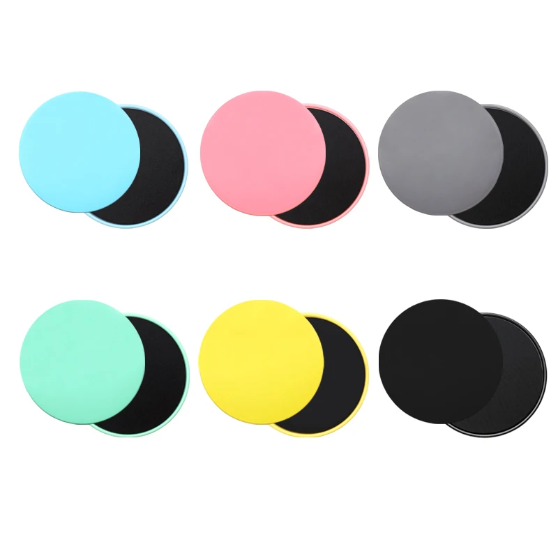 2 шт. скользящие диски слайдер Фитнес диск Упражнение сдвижная пластина для