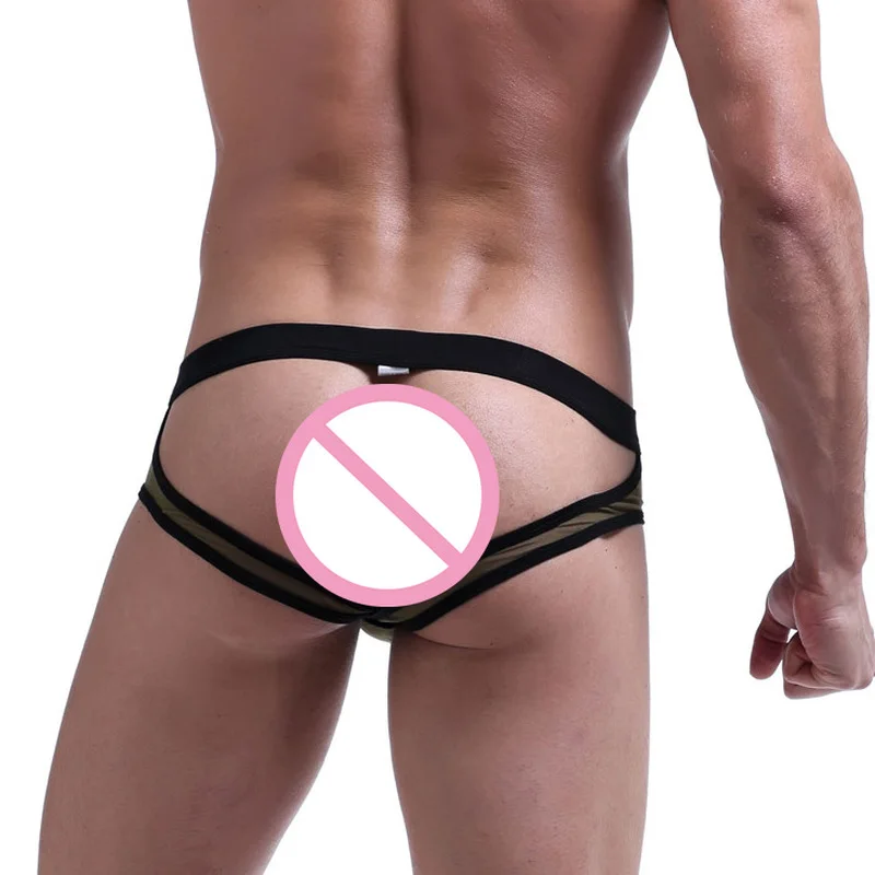 Мужской сетчатый бандаж нижнее белье с открытой спиной g стринги и сексуальное