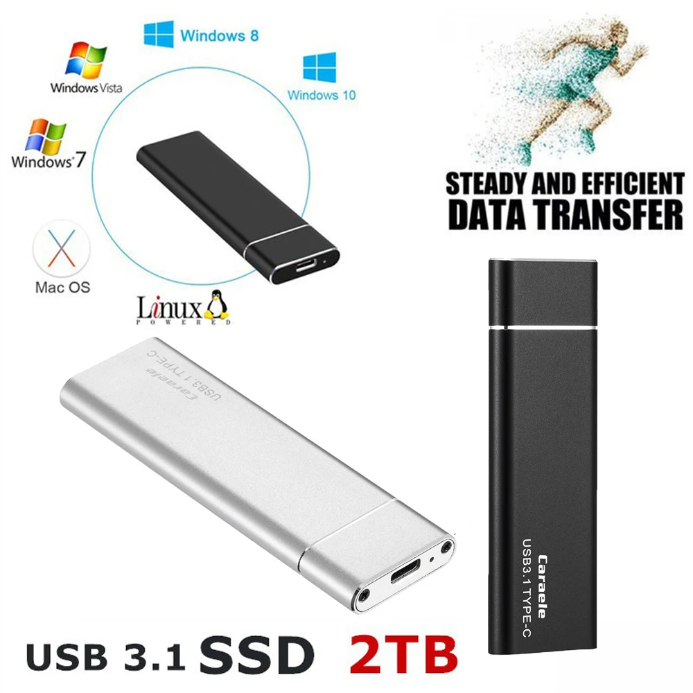 

Оригинальный внешний твердотельный накопитель, жесткий диск, внешний SSD USB 500, 4 ТБ, ТБ, 3,0 Гб, для ноутбуков и настольных компьютеров