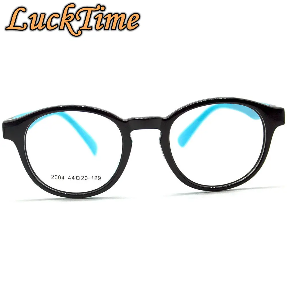 LuckTime Мягкие силиконовые милые детские очки оправа TR90 Lucky Time Мягкая коробка #2004 |