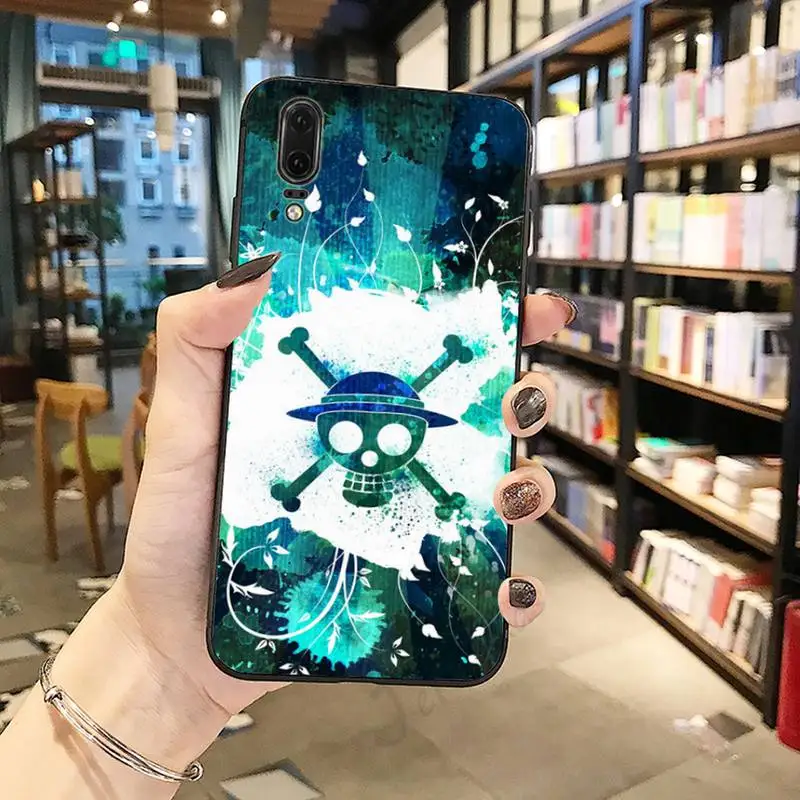 

One Piece Luffy Anime Tempered Phone Case For Huawei honor Mate P 10 20 30 40 Pro 10i 9 10 20 8 x Lite