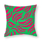 Цвета: розовый, зеленый, рисунок в виде перьев и надписи Подушка Чехол фон накидки на подушки, постельные принадлежности Наволочки чехол s домашний декор в консервативном стиле южной преп Girly хо