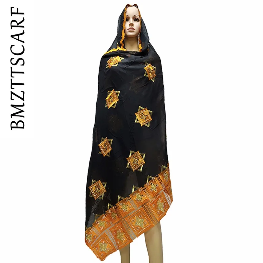 Новый комплект из обуви в африканском стиле Для женщин шарфы 100% хлопок большого