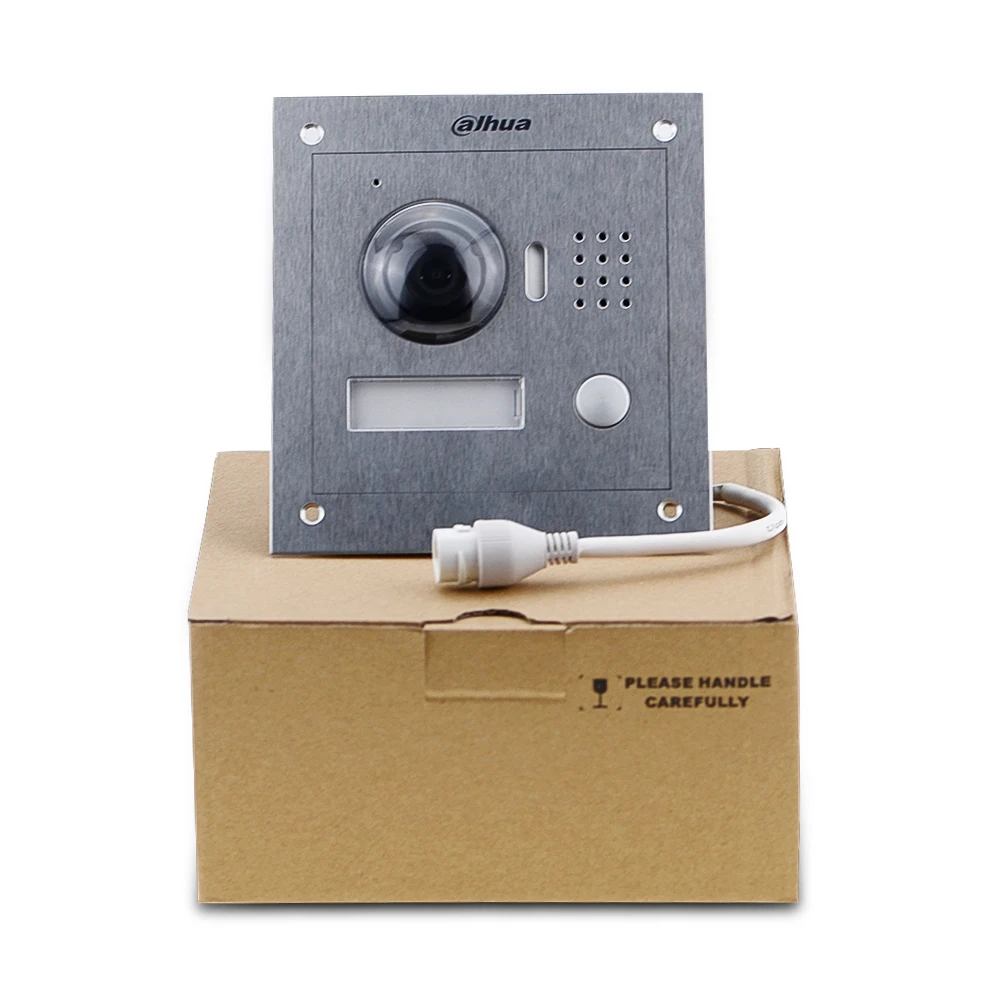 

Dahua original VTO2000A-2-S1 2-Wire IP Villa Outdoor Station 2.8mm Dual-way Audio Alarm In/out 2-Door Contro.