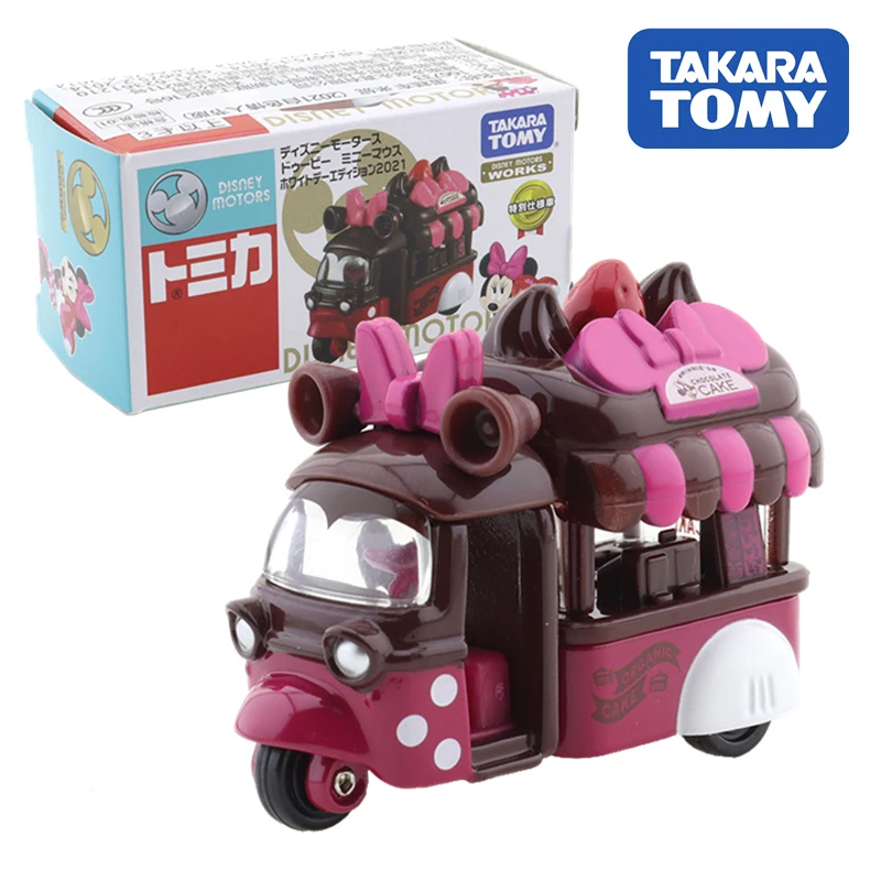 

Takara Tomy Tomica Disney Motors Doobie Minnie Mouse Whiteday Edition 2021 Car Motor Vehicle Diecast Metal Model Toys For Girl