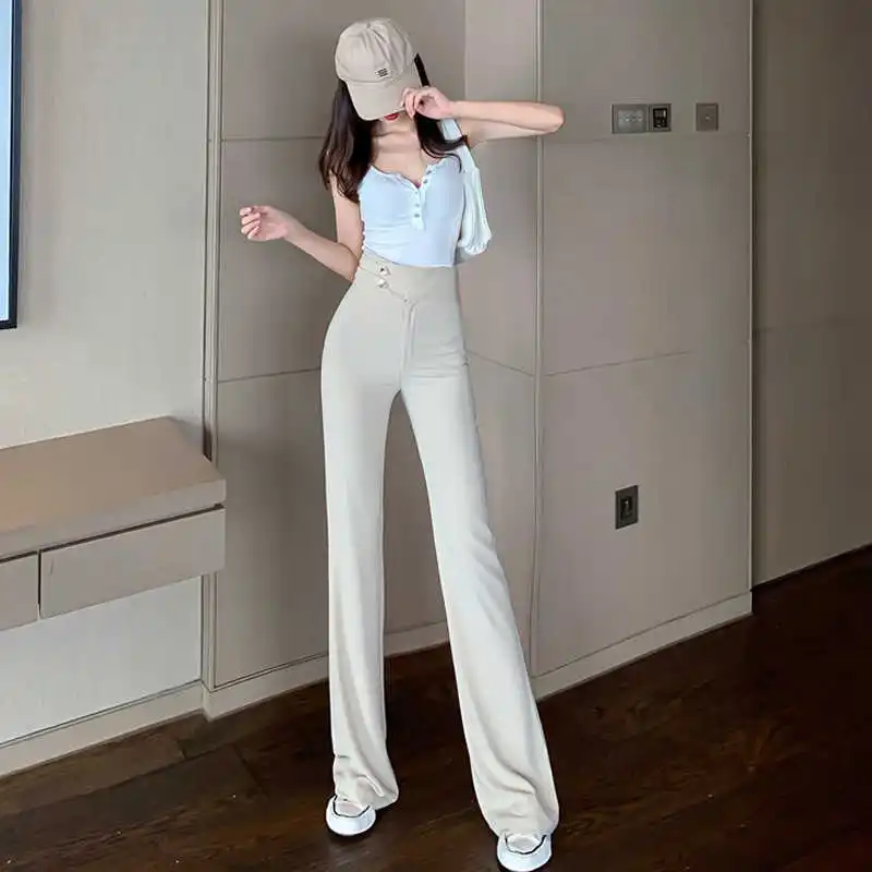 2020 новые летние свисать с завышенной талией и широкими штанами для детей черные