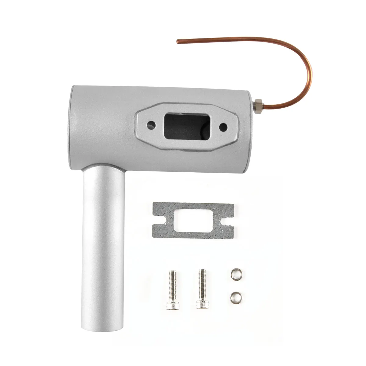 Боковой глушитель DLE55 выхлопная труба с комплектом аксессуаров для двигателя /