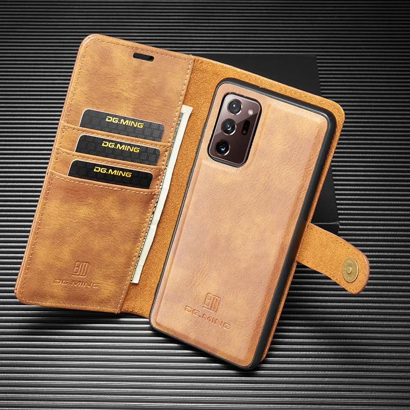 Чехол для Samsung S21 S20 S10 S9 S8 Plus Note9 чехол-книжка с подставкой и отделением карт