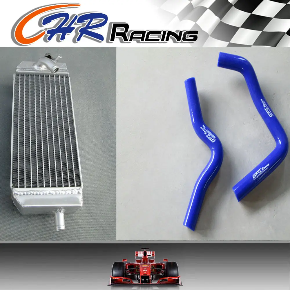 

Aluminum radiator and hose Suzuki RM85 RM 85 2002-2015 2003 2004 2005 2006