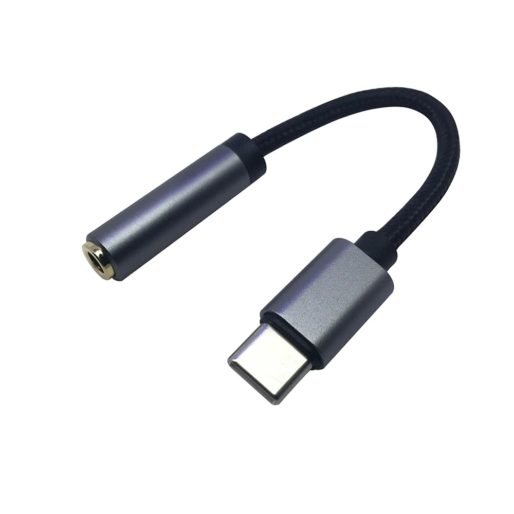 

USB3.1 Type c USB C to 3.5mm Headphone jack 3.5 AUX cable for Cellphone For Hua wei P30 xiao mi Mi 9 8 se Oneplus 7 pro