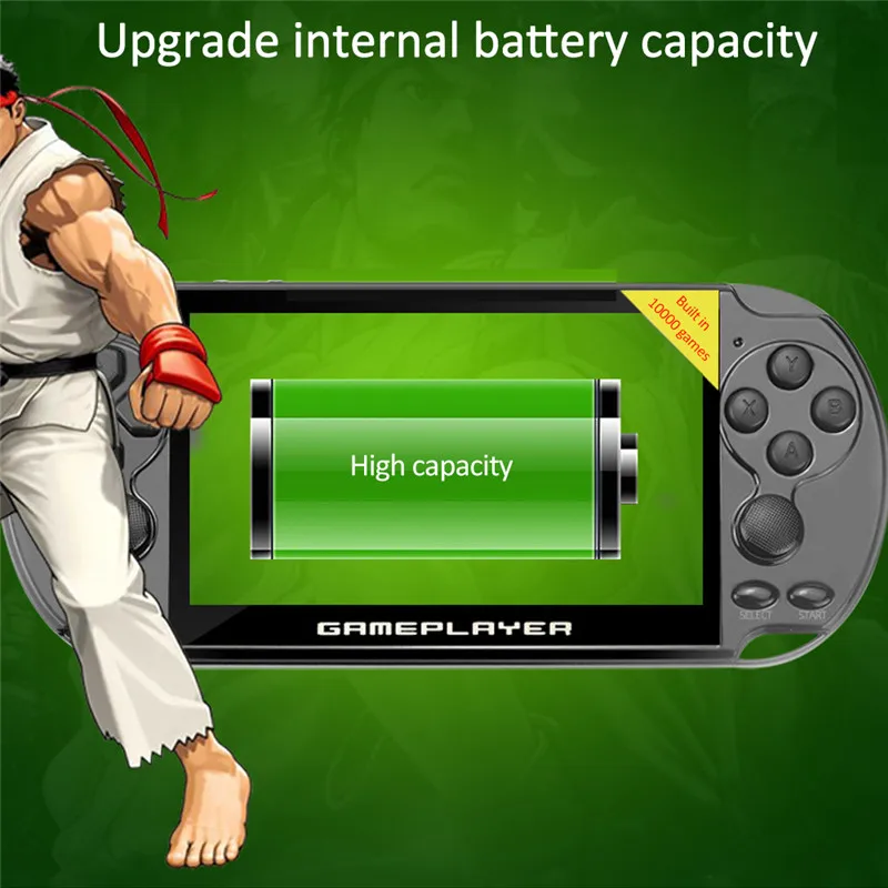 16 Гб игровая консоль портативная чехол для телефона в виде ретро игровой 5 1